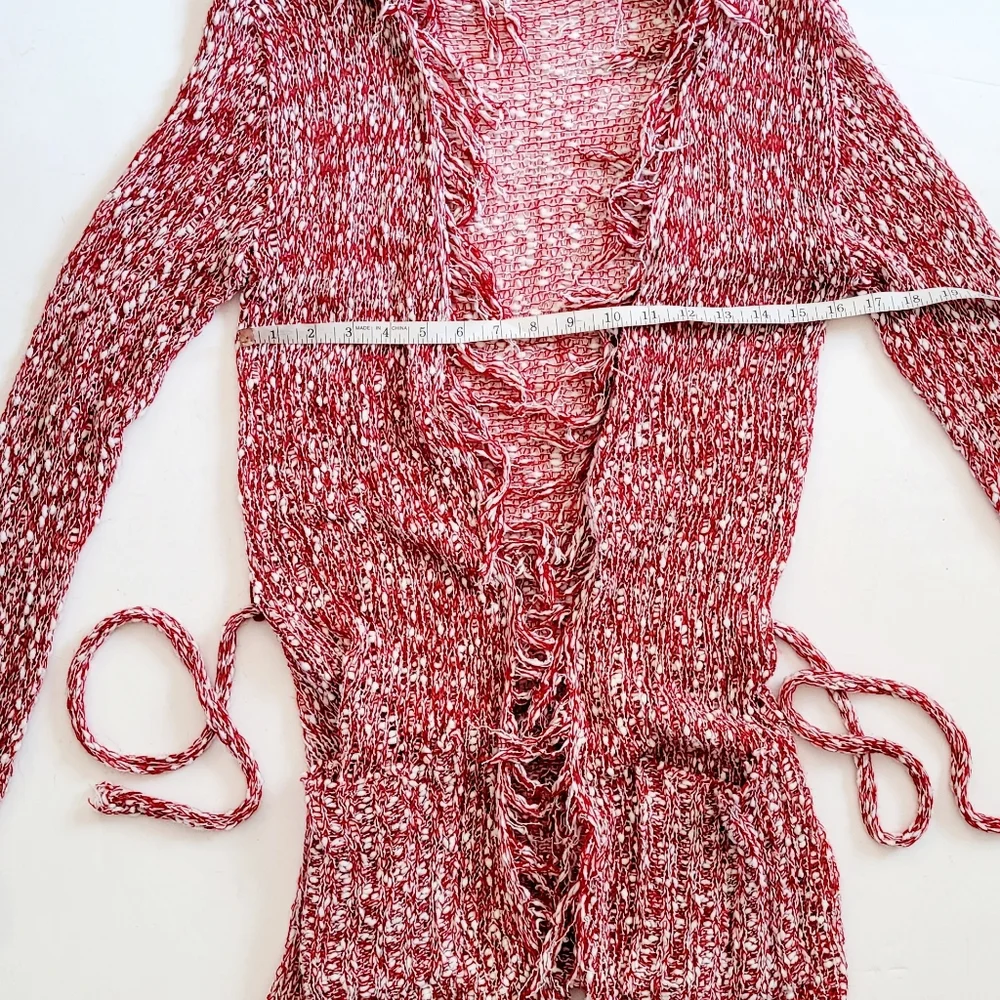 Open knit Cardigan - Picture 3 of 14